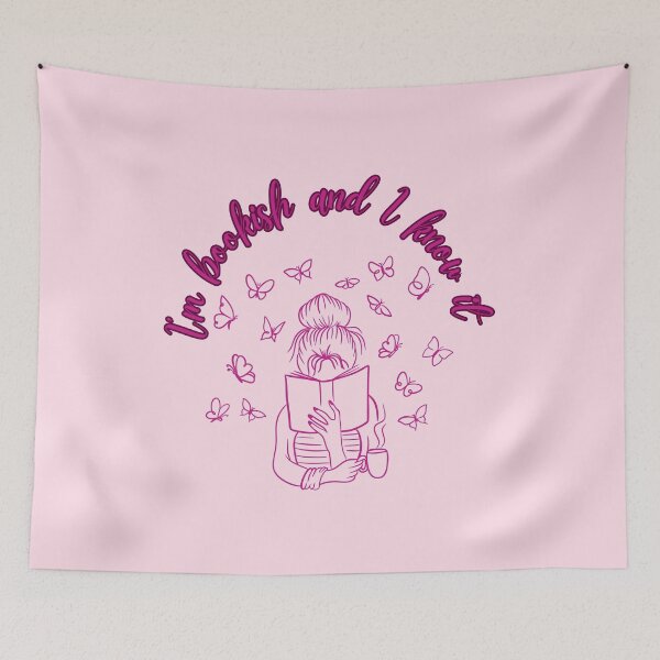 Item preview, Im Bookish and I know it for Book addicts, Book lovers designed and sold by OlivedesignsIN.