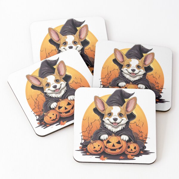 Item preview, Pumpkin Corgi Halloween Cute Corgi in Pumpkin Costume designed and sold by ArtFromBeyond.