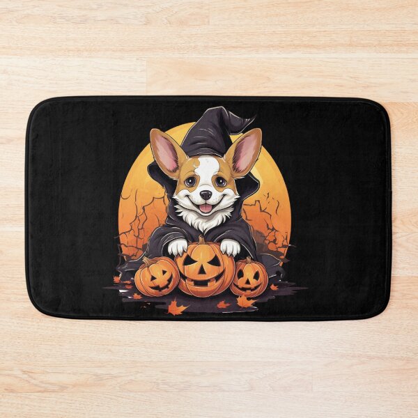 Item preview, Pumpkin Corgi Halloween Cute Corgi in Pumpkin Costume designed and sold by ArtFromBeyond.