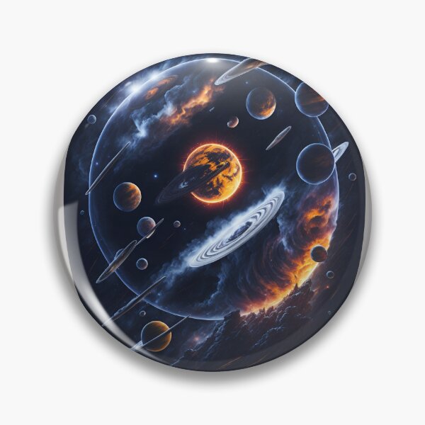 Item preview, Planets in the Galaxy (Grey) designed and sold by AmaziaCo.