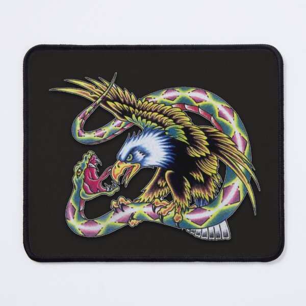 Item preview, Eagle Versus Snake Traditional Tattoo designed and sold by wizooo411.