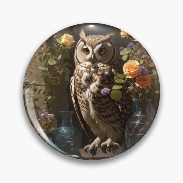 Item preview, Owl in an abandoned home designed and sold by maleksadeq.
