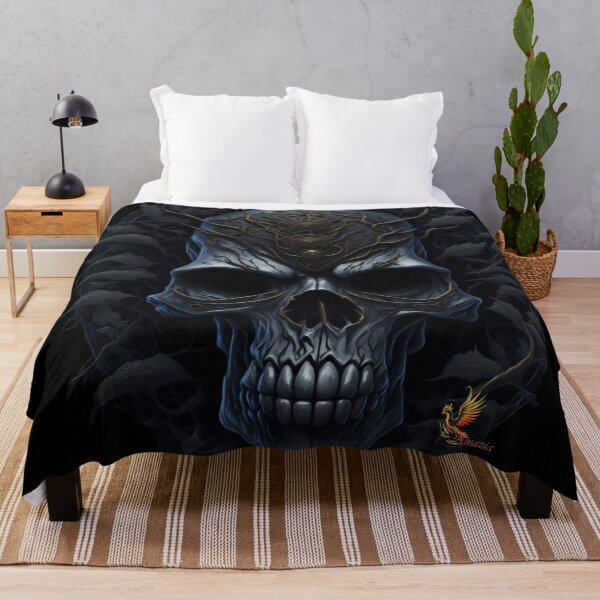 Item preview, Dark Steampunk Skull (Black) designed and sold by AmaziaCo.