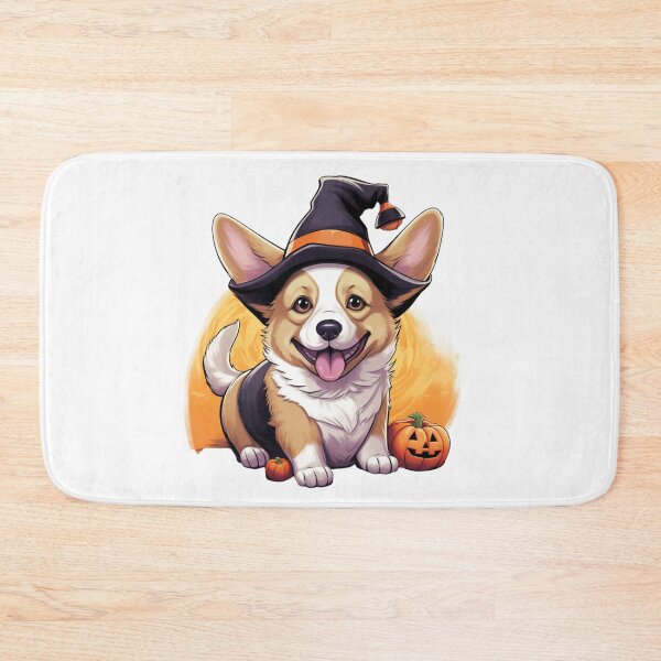 Item preview, Pumpkin Corgi Halloween Cute Corgi in Pumpkin Costume designed and sold by ArtFromBeyond.