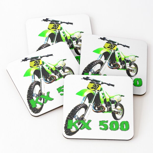 Item preview, KX 500 Motocross, Vintage Dirt Bike, Green Dirt Bike, Motocross designed and sold by BubbaCommerce.