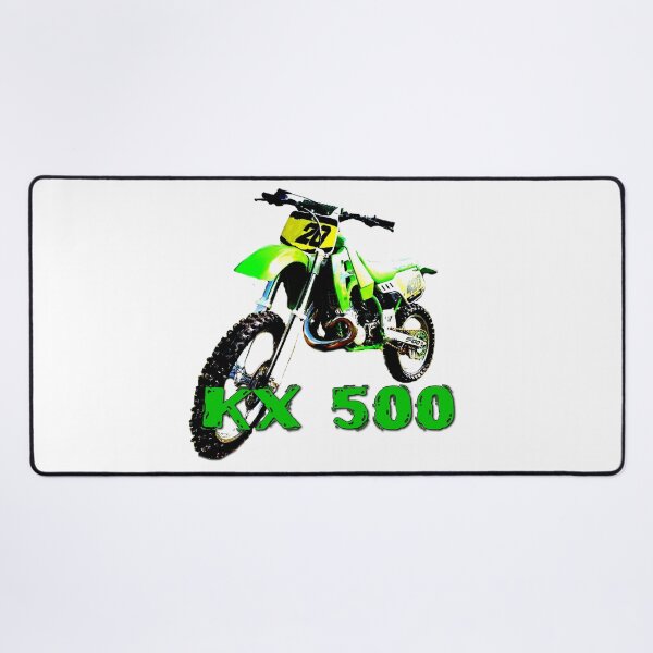 Item preview, KX 500 Motocross, Vintage Dirt Bike, Green Dirt Bike, Motocross designed and sold by BubbaCommerce.