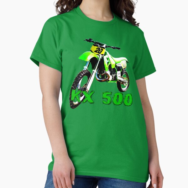 Item preview, KX 500 Motocross, Vintage Dirt Bike, Green Dirt Bike, Motocross designed and sold by BubbaCommerce.