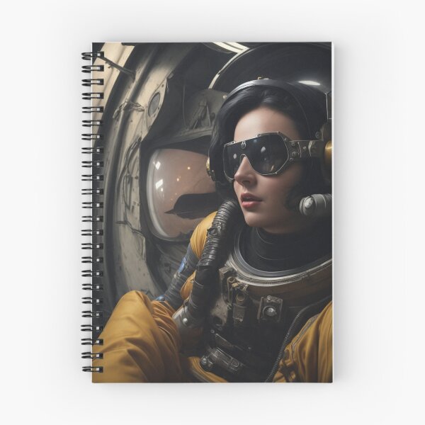 Item preview, Woman in a spaceship designed and sold by jsebouvi.