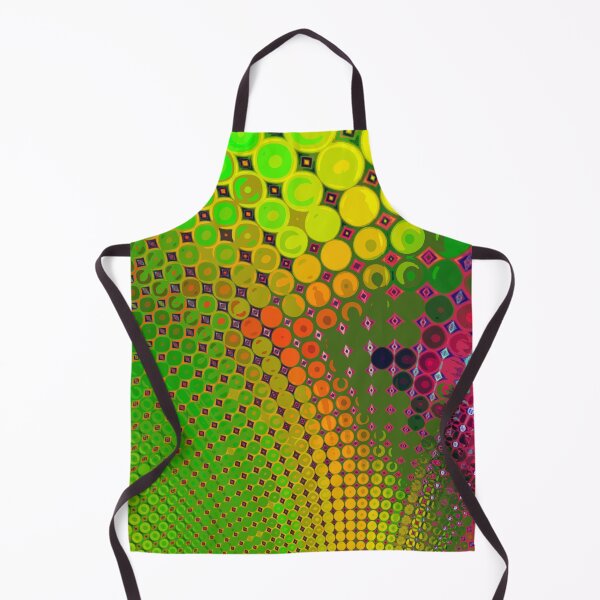 Aperçu de l'œuvre Grille en pointillés aux couleurs contrastées créée et vendue par Ivicaartist.