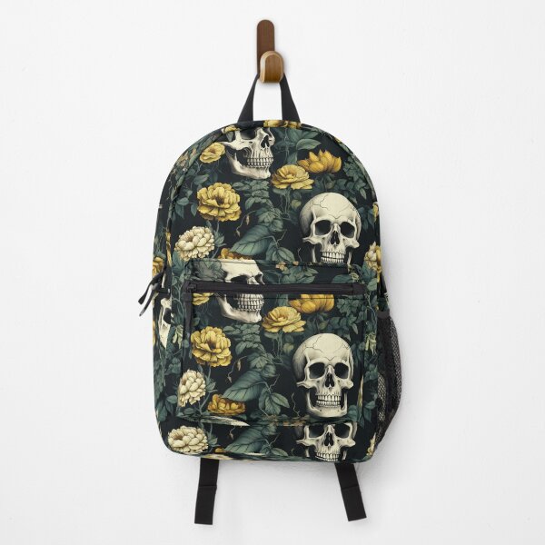 Item preview, Skulls & Flowers designed and sold by PatternCabinet-.