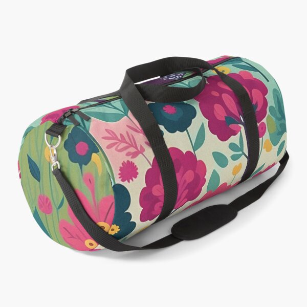Item preview, Colorful Trees and Flowers Pattern Design Nature Theme designed and sold by deepakrode7.