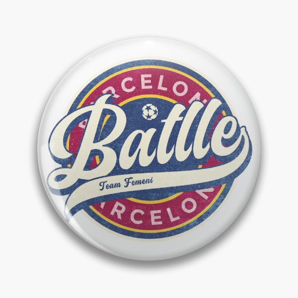 Item preview, Ona Barcelona Soccer Badge (Round) designed and sold by Numero14.