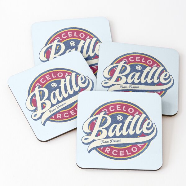 Item preview, Ona Barcelona Soccer Badge (Round) designed and sold by Numero14.
