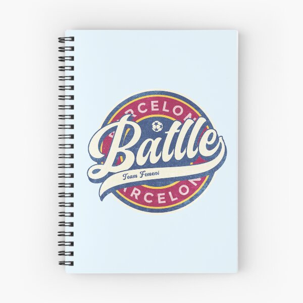 Item preview, Ona Barcelona Soccer Badge (Round) designed and sold by Numero14.