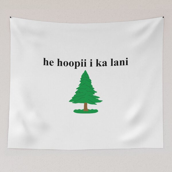 Item preview, (hae lāʻau paina Hawaiʻi) Hawaiian Pine Tree Flag designed and sold by JonathanR1994.