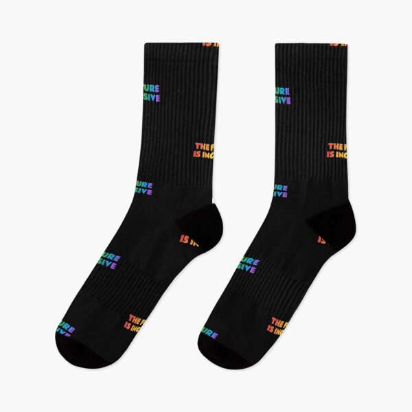Item preview, The Future Is Inclusive LGBT Pride Rainbow designed and sold by Inspirationmotivation.
