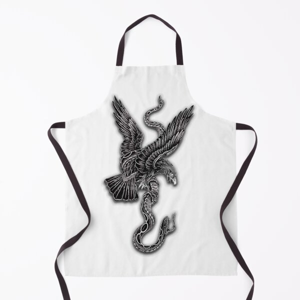 Item preview, Eagle Versus Snake Traditional Tattoo designed and sold by wizooo411.