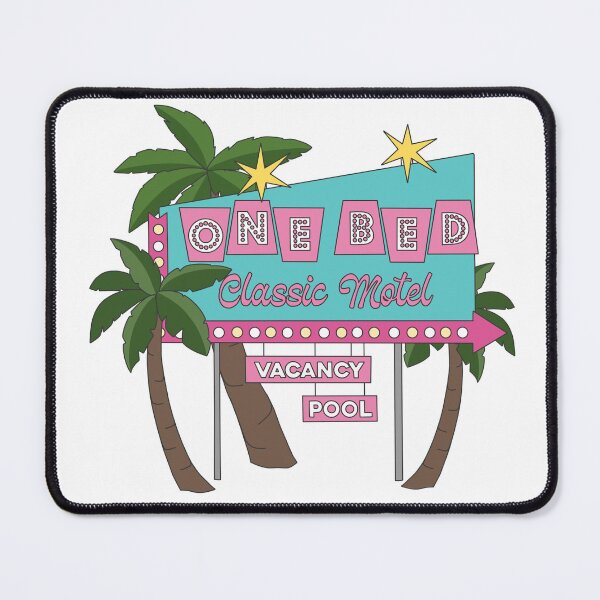 Item preview, One Bed Retro Motel Sign designed and sold by Annie Clay.
