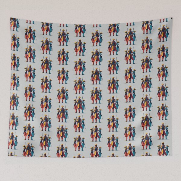 Item preview, Samurai Robots: Fusion of Tradition and Futuristic Tech designed and sold by kanjxtan.
