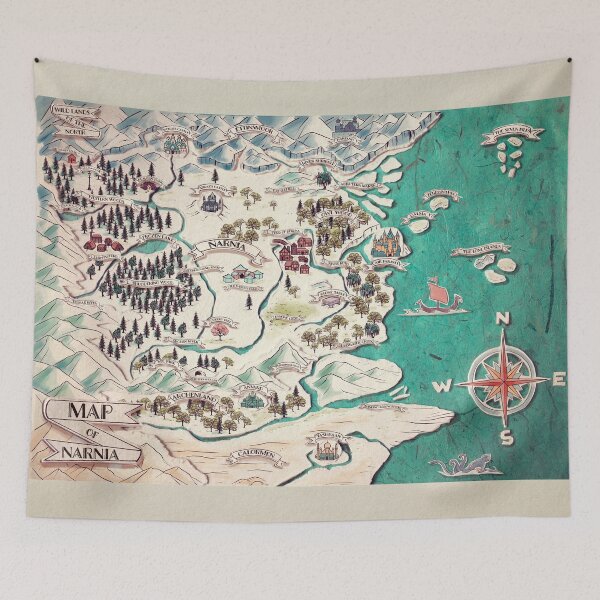 Item preview, Map of Narnia designed and sold by katesteele.