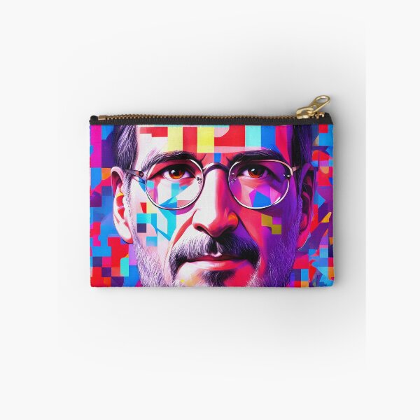 Item preview, Apple Founder Steve Jobs Colorful Portrait  designed and sold by deepakrode7.