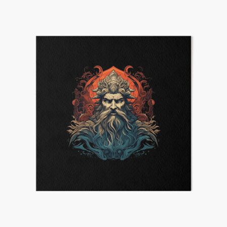 Scandinavian God - Odin Art Board Print for Sale by MyFavorTee