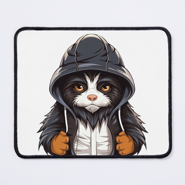 Item preview, Cool Tamarin in casual clothing designed and sold by Sidewayanimals.