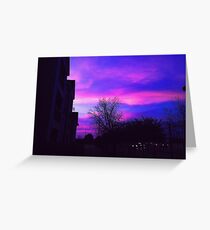 Sunset Greeting Card