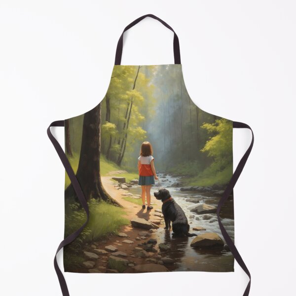 Item preview, Little girl and a dog designed and sold by maleksadeq.