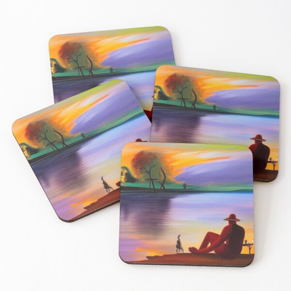 Item preview, Pensiveness by the river designed and sold by George Hutton Hunter.