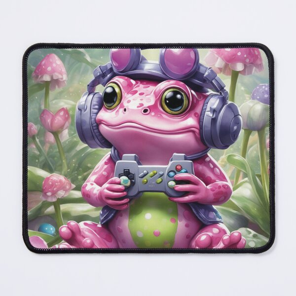 Item preview, Colorful Cute Lovely Funny Frog Gaming designed and sold by al21ex.