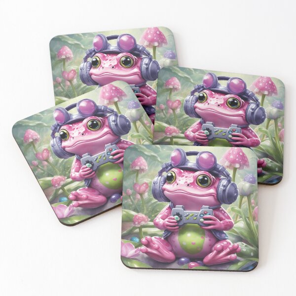 Item preview, Colorful Cute Lovely Funny Frog Gaming designed and sold by al21ex.