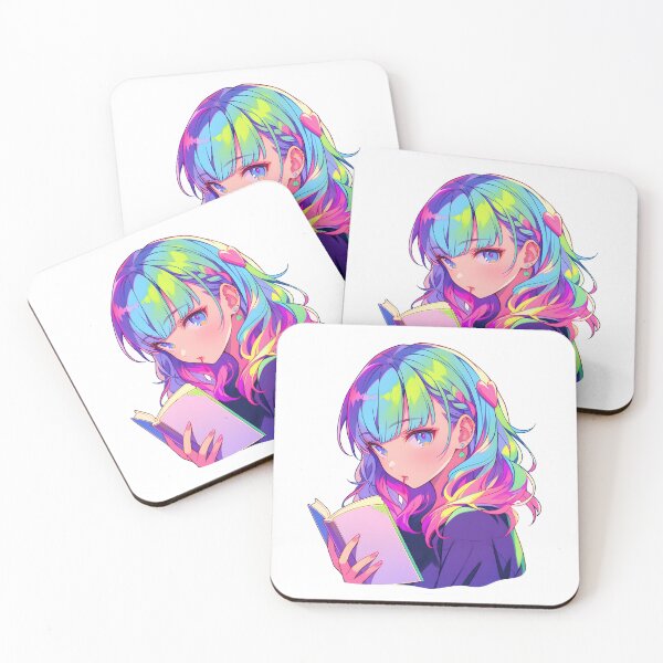 Item preview, Lofi girl the reader - Reading Cartoon Characters designed and sold by Ordinary Life Works.