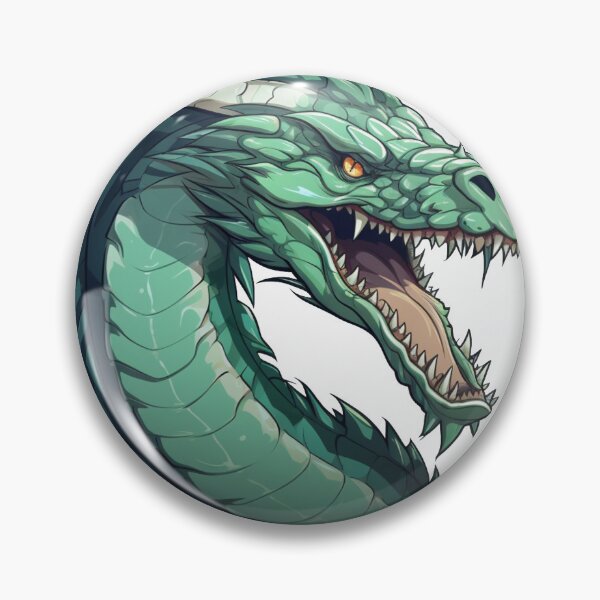 Artikelvorschau, Grüner Drache entworfen und verkauft von TellezStickers.