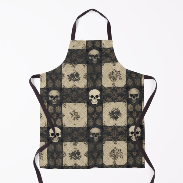 Item preview, Gothic Skull Quilt Pattern designed and sold by Immarcescible.