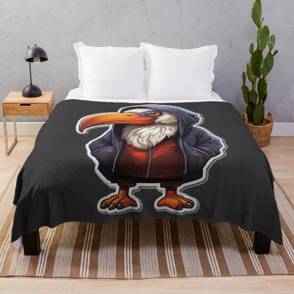 Item preview, Cool Toucan in casual clothing designed and sold by Sidewayanimals.