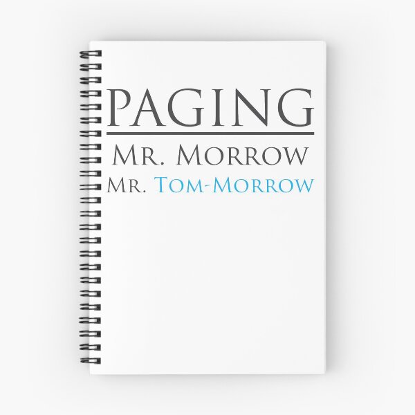 Item preview, Paging Mr Morrow designed and sold by Second Star Design.