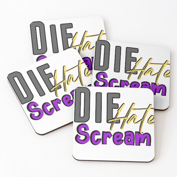 Item preview, Die Scream Hate designed and sold by raheel27.