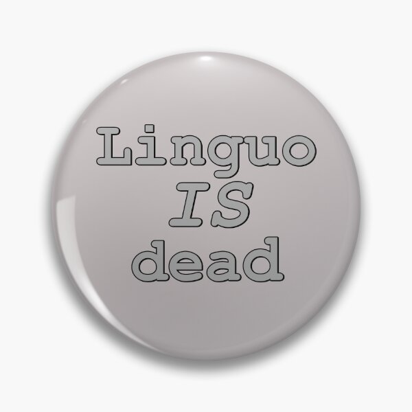 Item preview, Linguo IS dead designed and sold by thebcarts.