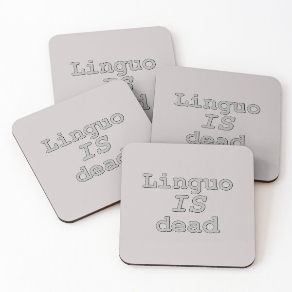 Item preview, Linguo IS dead designed and sold by thebcarts.
