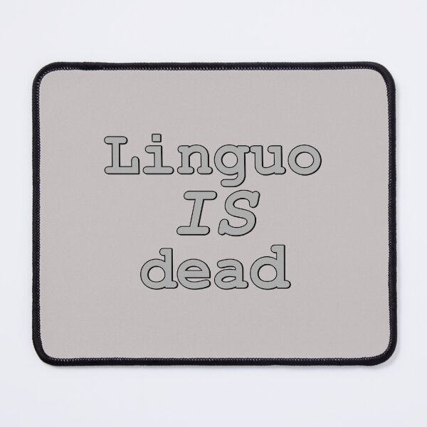 Item preview, Linguo IS dead designed and sold by thebcarts.