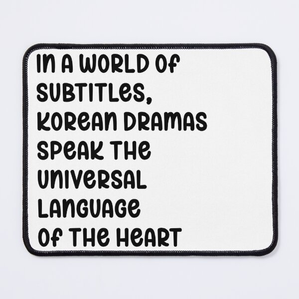 Item preview, K-Drama Language of the Heart designed and sold by SakuraLemonDS.