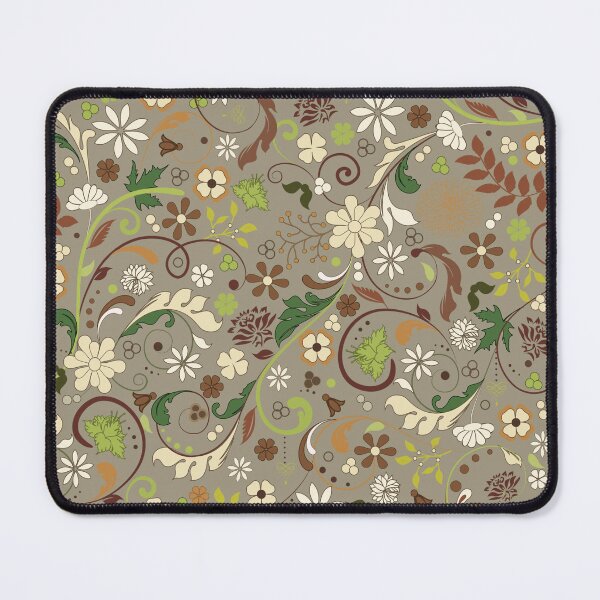 Item preview, Elegant floral retro pattern designed and sold by obinsuma.