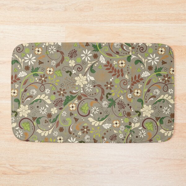 Item preview, Elegant floral retro pattern designed and sold by obinsuma.