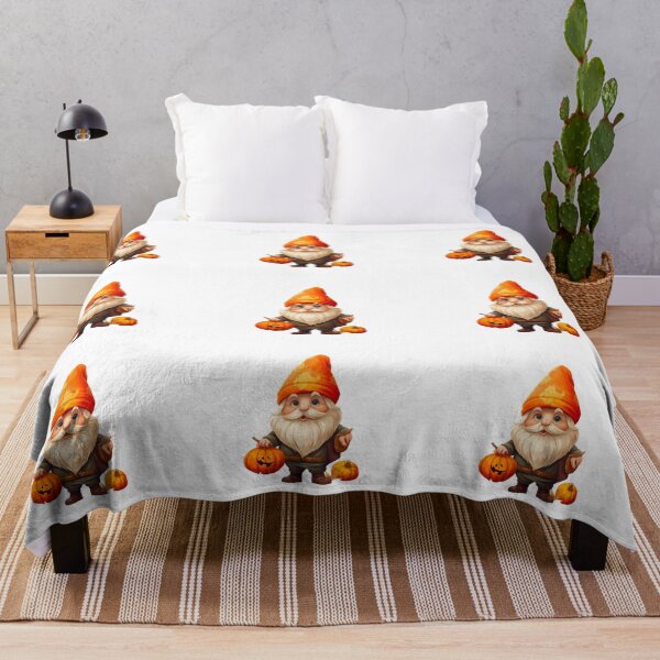 Item preview, Cute Fall autumn gnome with pumpkin designed and sold by Inktown.