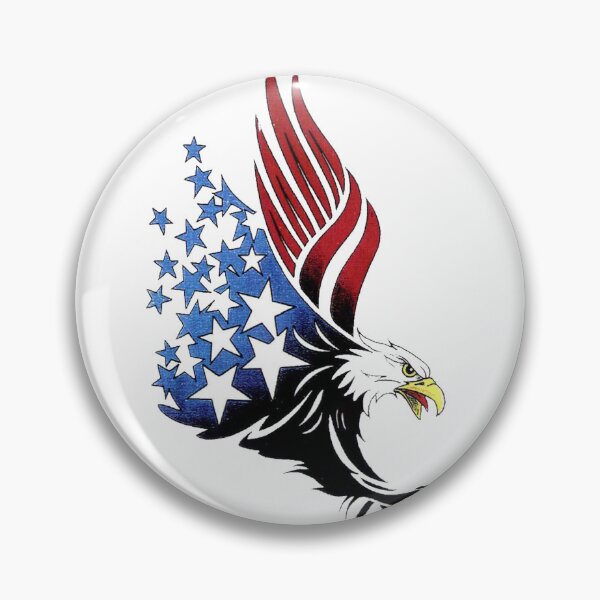 Item preview, american eagle traditional tattoo designed and sold by wizooo411.