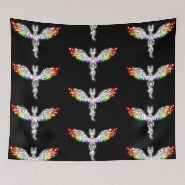 Item preview, Neon Rainbow Dragon designed and sold by Shadarinth.