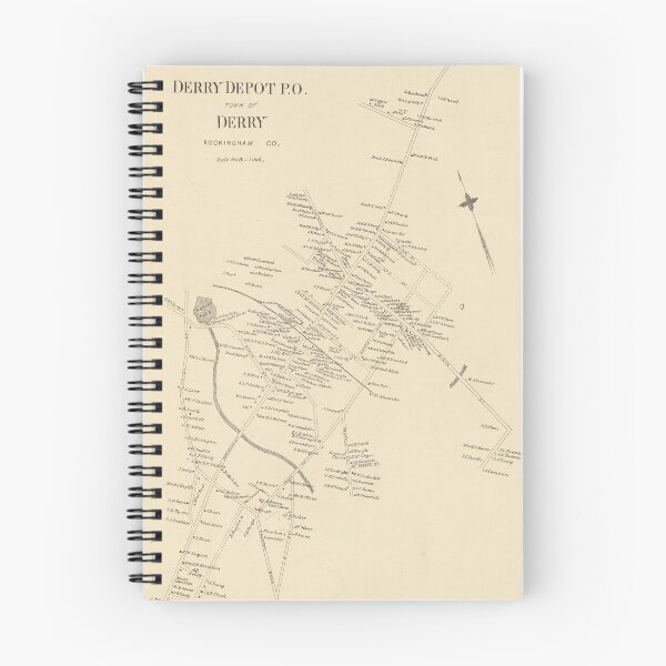 Item preview, Vintage Map of Derry NH (1892) designed and sold by BravuraMedia.