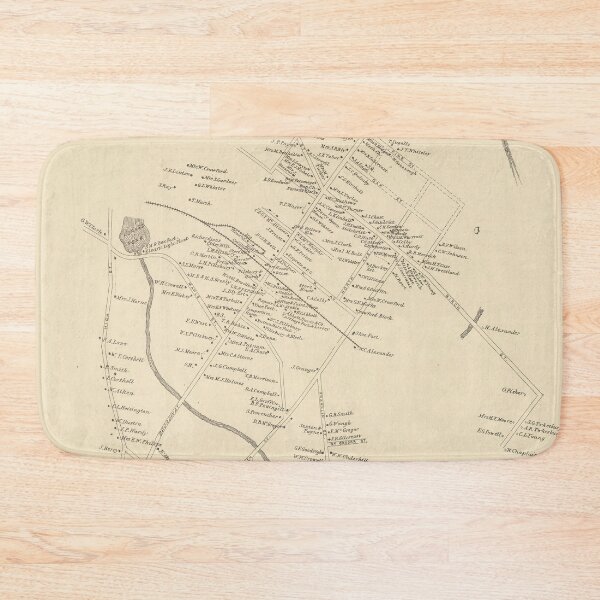 Item preview, Vintage Map of Derry NH (1892) designed and sold by BravuraMedia.