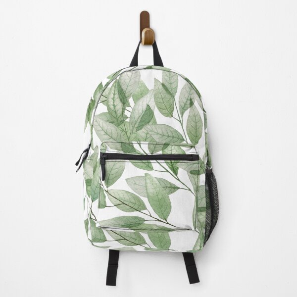 Item preview, Translucent spring leaves watercolor botanical print. Romantic translucent foliage. Fresh greenery designed and sold by likapix.